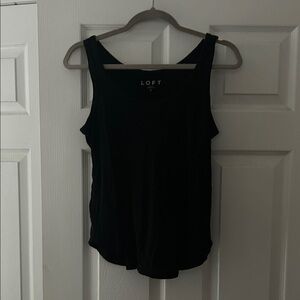 LOFT Classic Black Tank Top